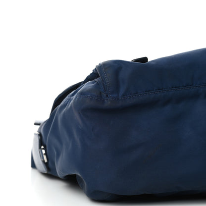 Prada Tessuto Nylon Vela Messenger Bag Blue 7 of 9