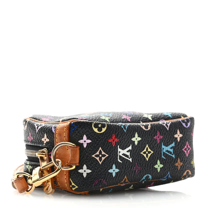 Louis Vuitton Monogram Multicolor Trousse Wapity Black 4 of 8