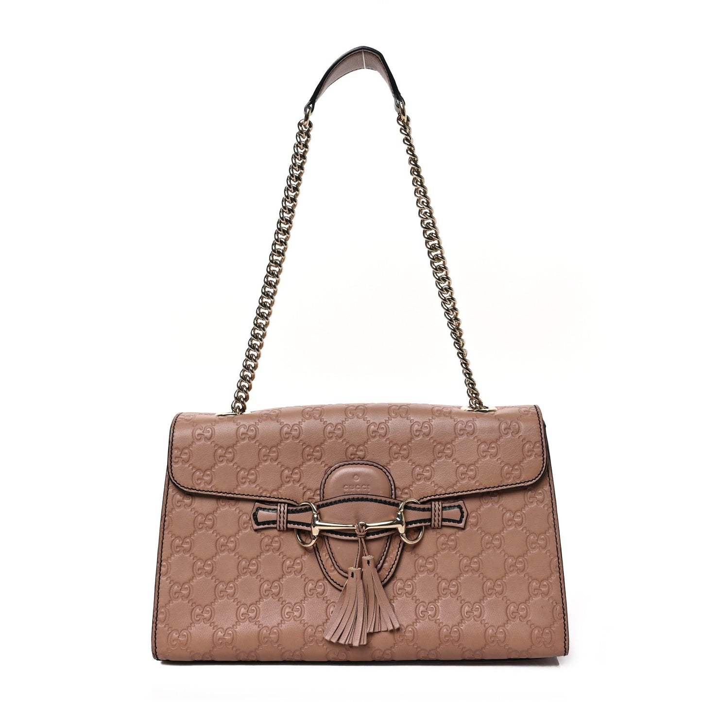Guccissima Medium Emily Chain Shoulder Bag Camelia