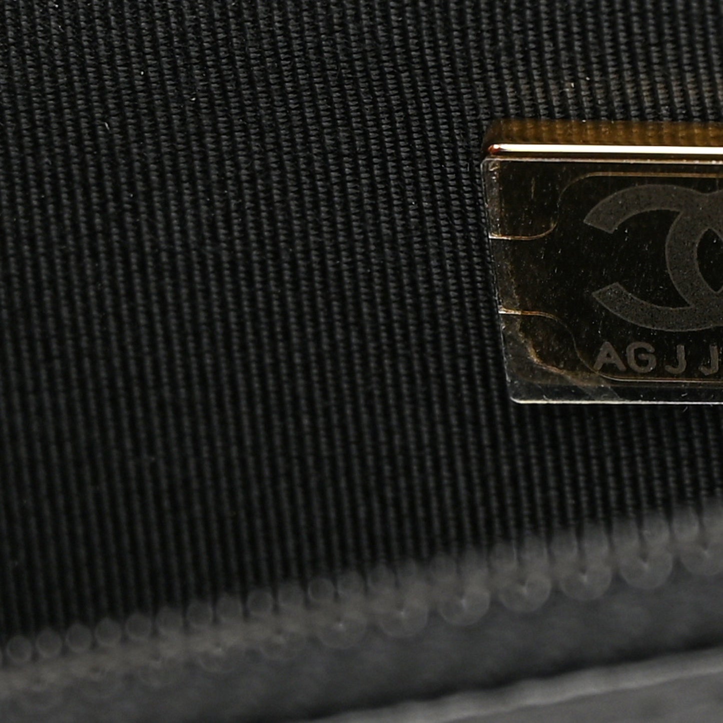 Goatskin Quilted Quilted Like A Wallet Wallet On Chain WOC Black