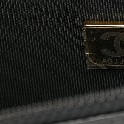 Chanel Goatskin Quilted Quilted Like A Wallet Wallet On Chain WOC Black 8 of 17