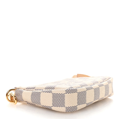 Louis Vuitton Damier Azur Mini Pochette Accessories 4 of 8