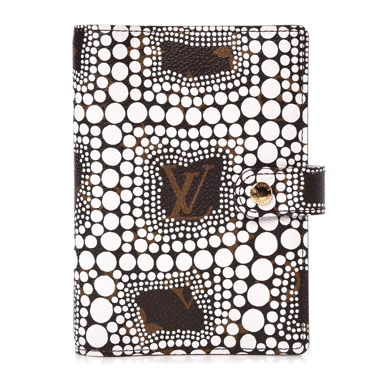 Monogram Kusama Town Small Ring Agenda White