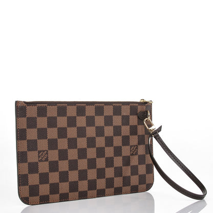 Louis Vuitton Damier Ebene Neverfull MM GM Pochette 3 of 7