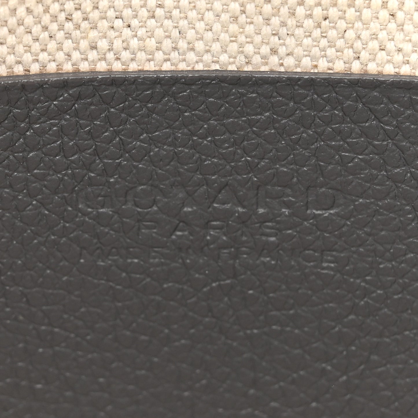 Goyardine Plumet Wallet Clutch Grey