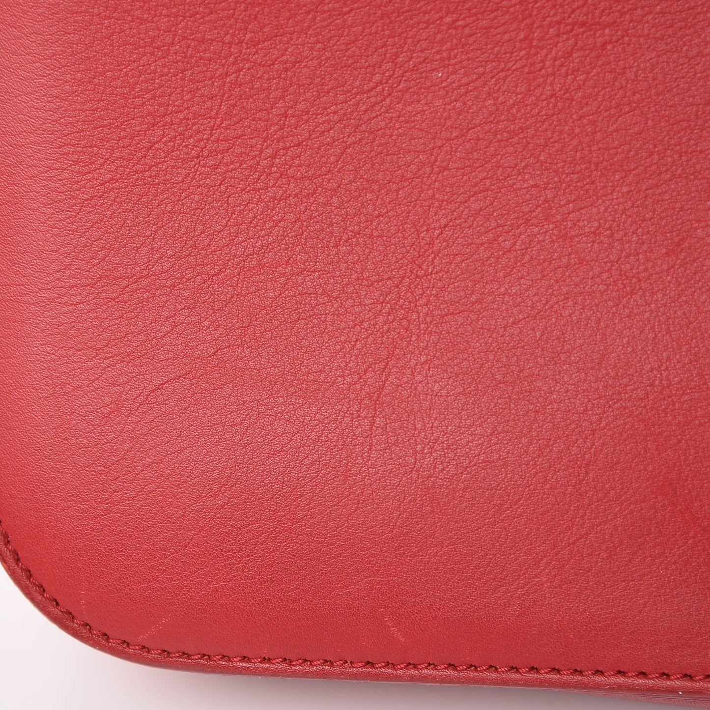 Calfskin Classic Y Satchel Red