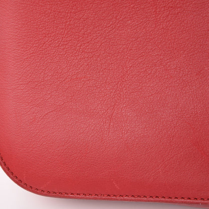 Saint Laurent Calfskin Classic Y Satchel Red 17 of 25