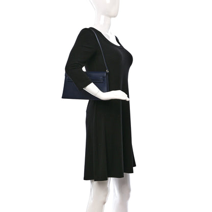 Hermes Chevre Mysore Kelly Elan Sellier Bleu Nuit 2 of 10