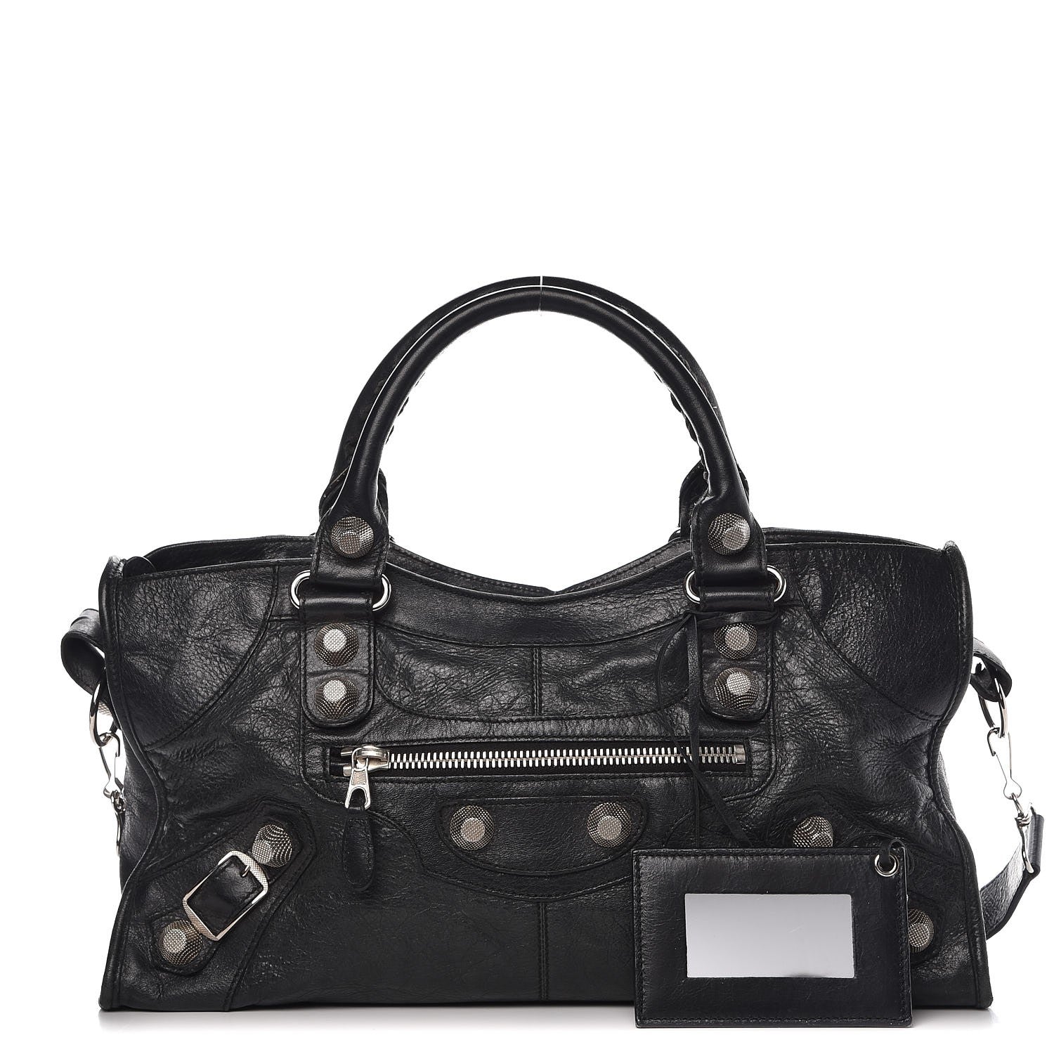 Balenciaga Agneau Giant 21 Silver Hardware Part Time Anthracite 1 of 15