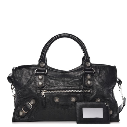 Balenciaga Agneau Giant 21 Silver Hardware Part Time Anthracite 1 of 15