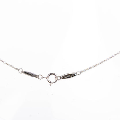 Tiffany Platinum Diamond .12ct Elsa Peretti Diamonds by the Yard Pendant Necklace 4 of 6