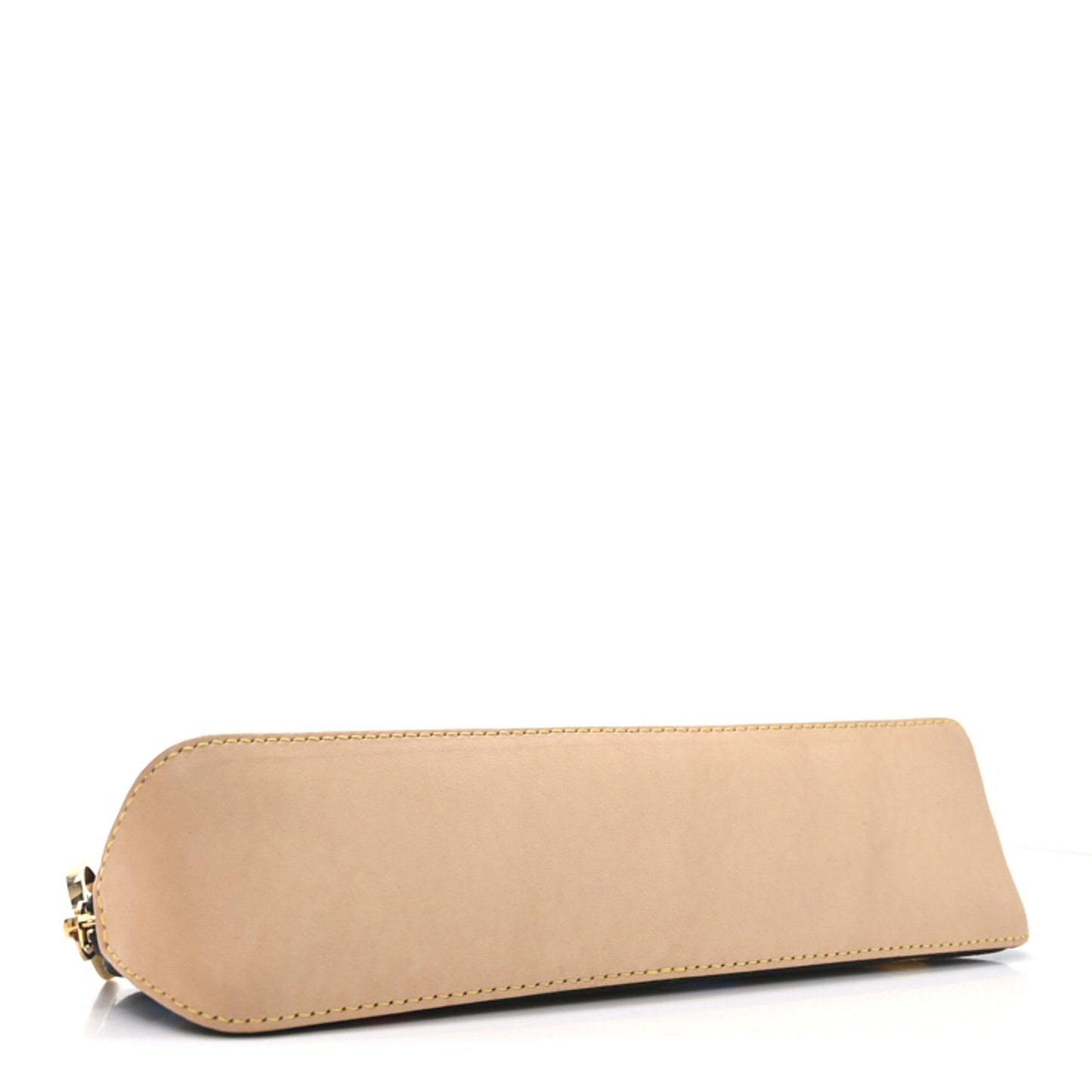 X YK Monogram Dots Elizabeth Pencil Pouch Multicolor