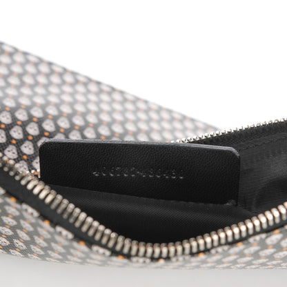 Alexander McQueen Coated Canvas Skull Zipped Pouch Black 6 of 7