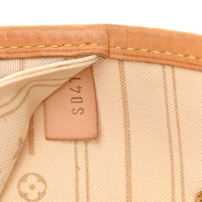 Louis Vuitton LOUIS VUITTON Damier Azur Neverfull MM 7 of 10