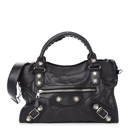 Balenciaga Agneau Giant 21 Silver Hardware City Black 4 of 14
