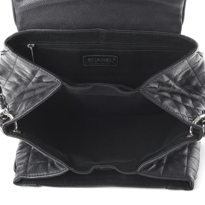 Chanel Caviar Quilted Timeless Accordion Flap Black 5 of 10