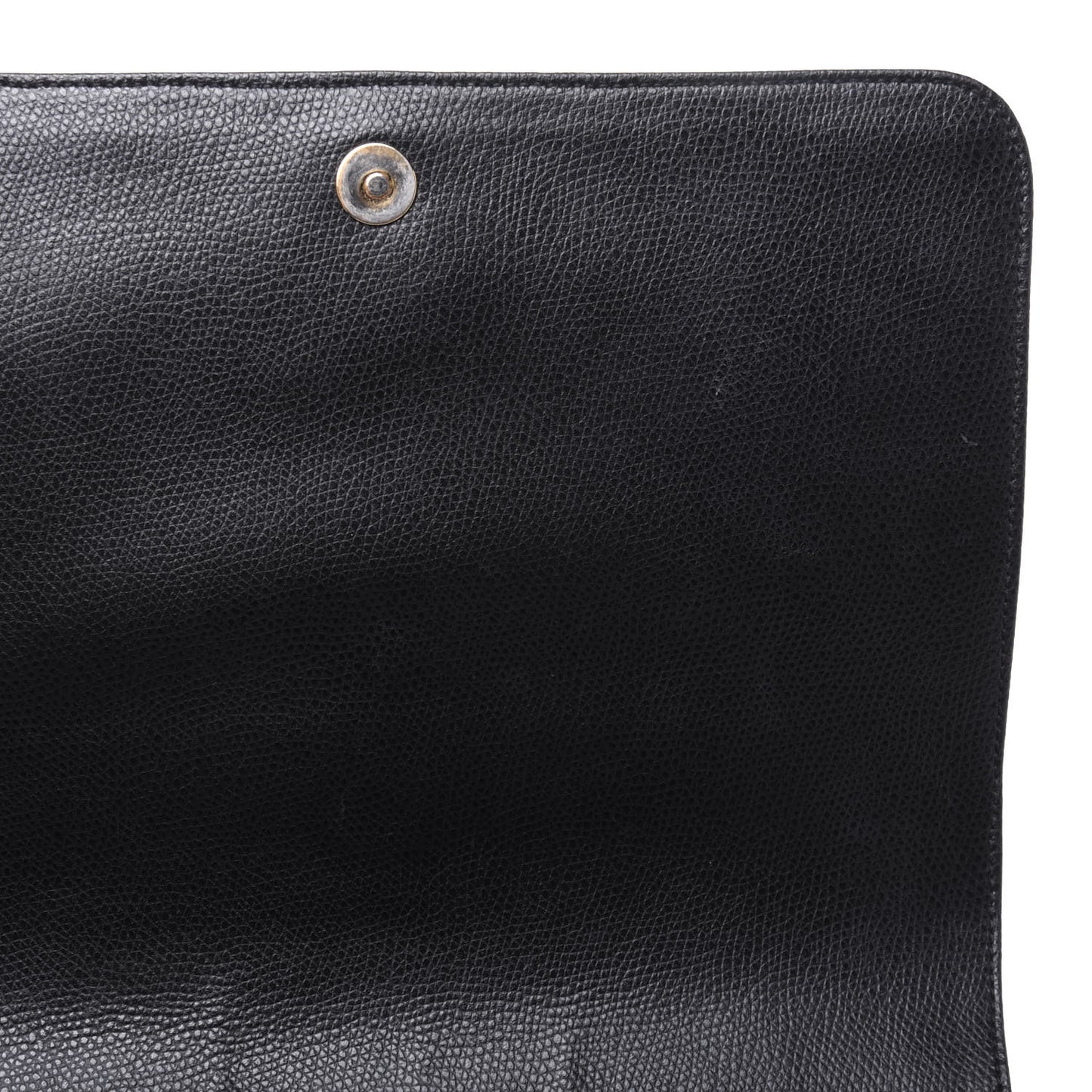 Textured Calfskin Medium Classic Monogram Universite Bag Black