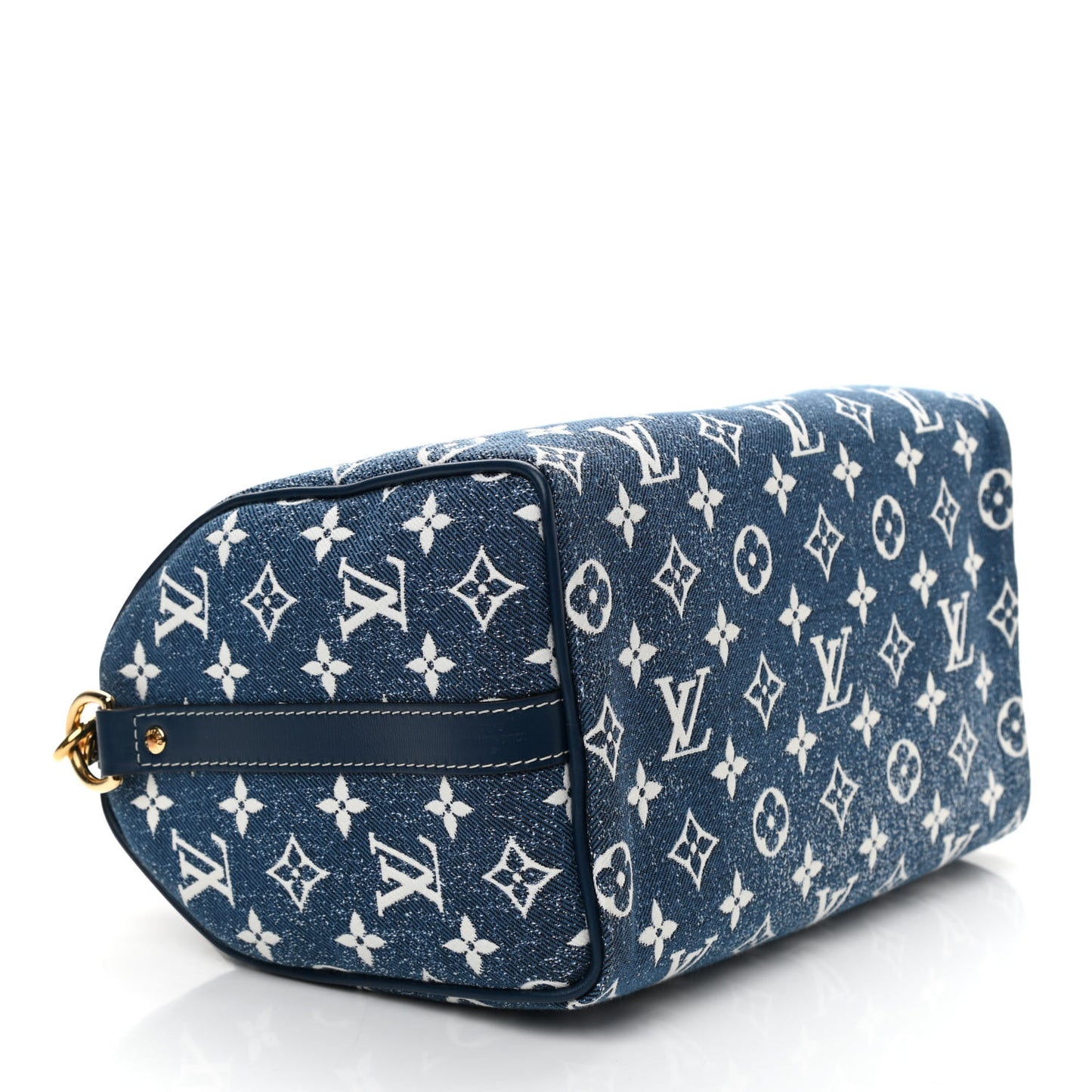 Monogram Jacquard Denim Speedy Bandouliere 25 Bleu