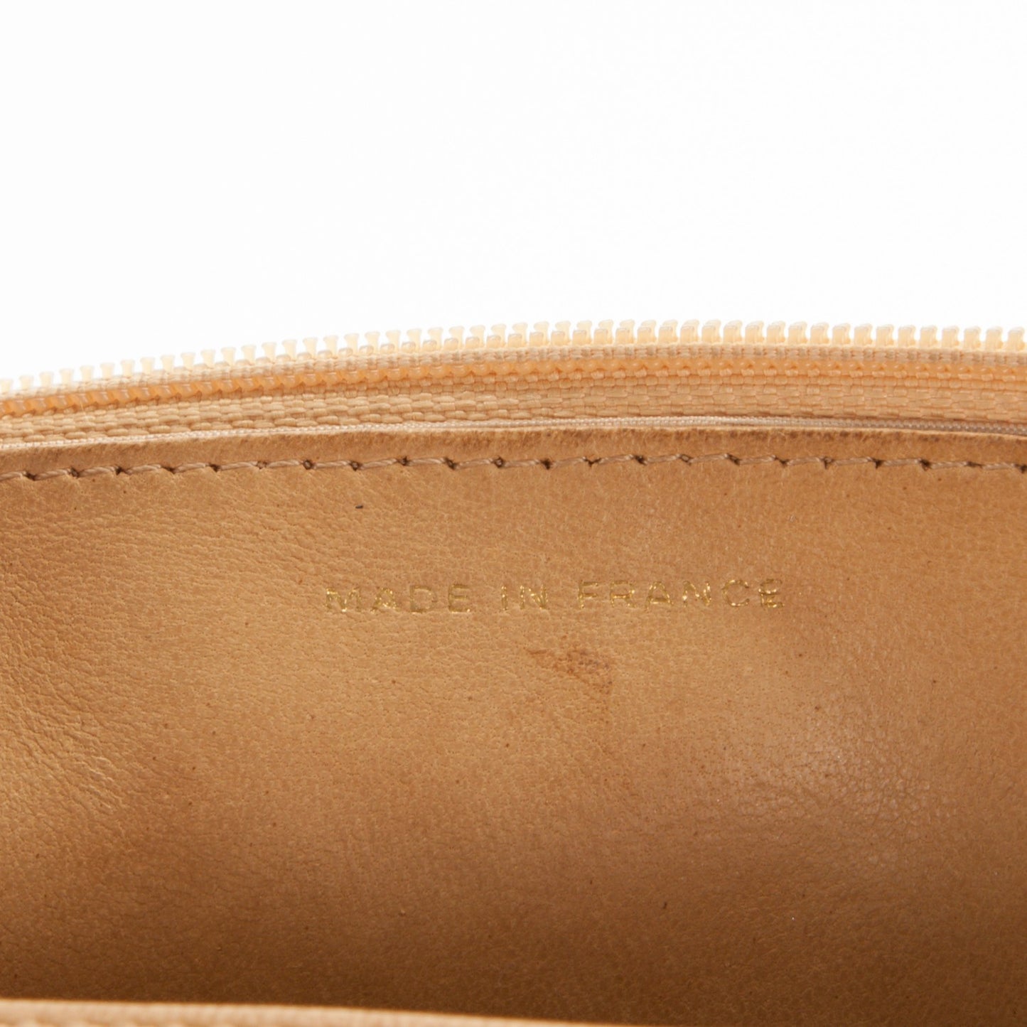 Caviar Timeless CC Wallet On Chain WOC Beige