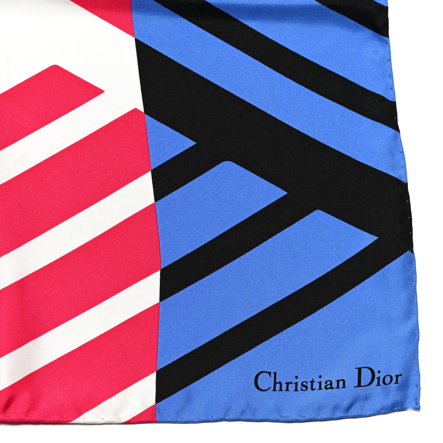 Christian Dior Silk D-Jungle Pop Butterfly Scarf Multicolor 2 of 6