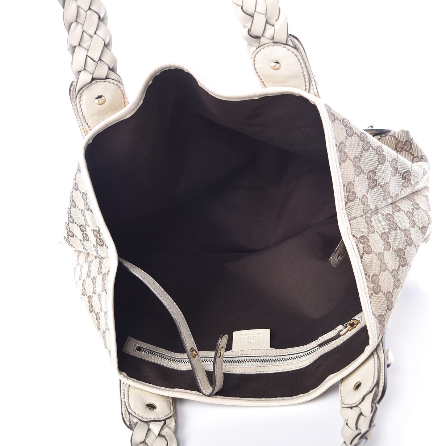 Monogram Small Pelham Shoulder Bag Off White
