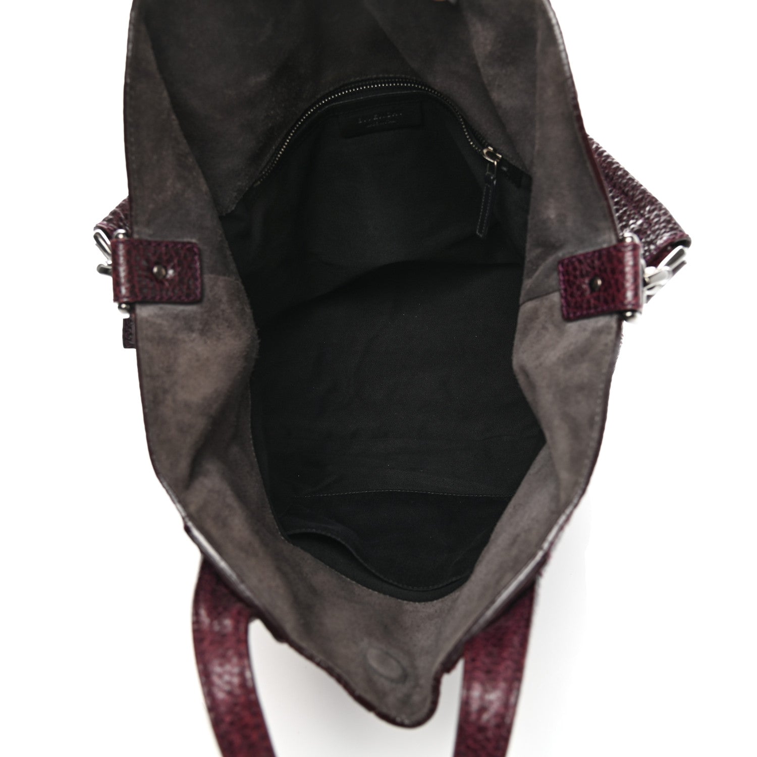 Givenchy Glazed Pebbled Calfskin North South Nightingale Purple 5 of 18