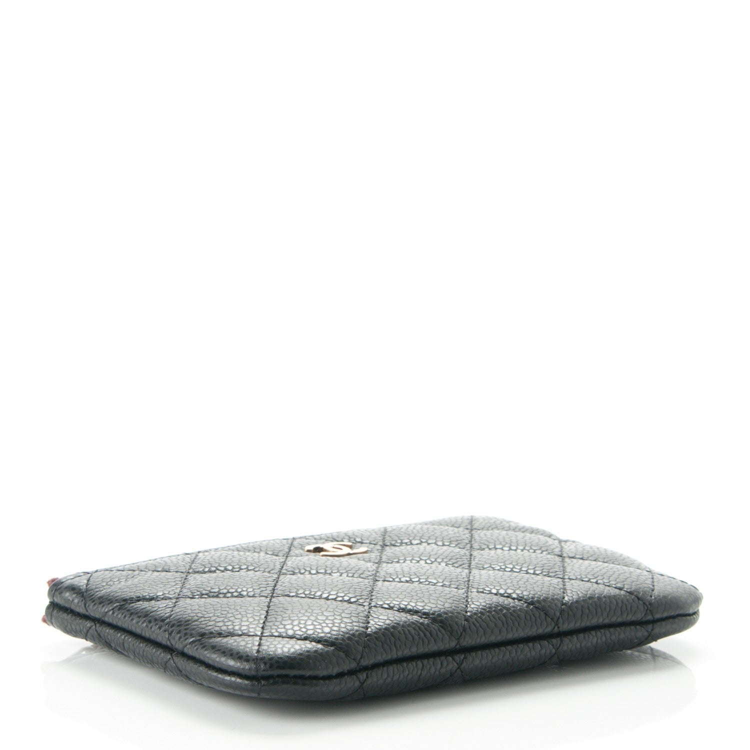 Chanel Caviar Quilted Small Cosmetic Case Black 4 of 7