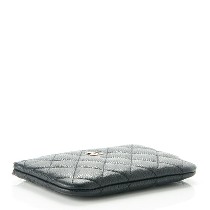 Chanel Caviar Quilted Small Cosmetic Case Black 4 of 7