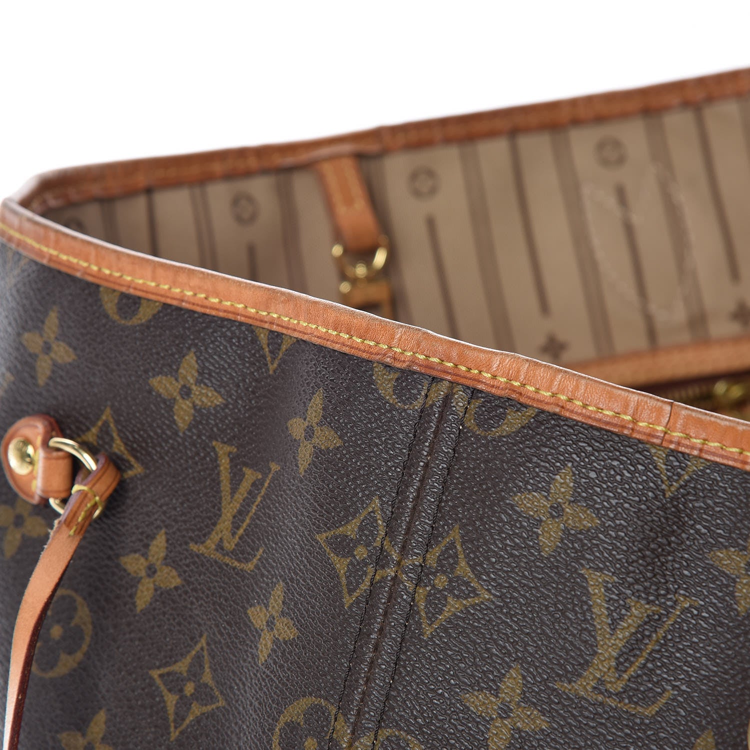 Louis Vuitton Monogram Neverfull GM 8 of 35