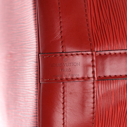 Louis Vuitton Epi Noe Castillan Red 7 of 8