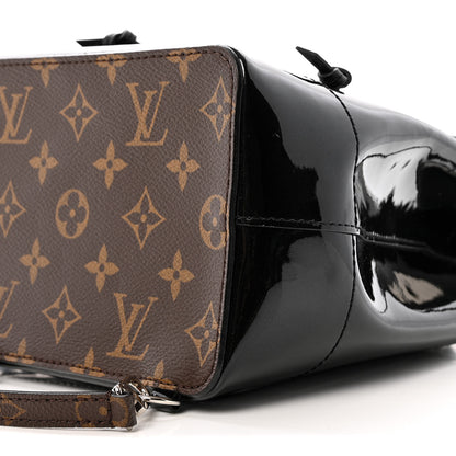 Louis Vuitton Patent Monogram Hot Springs Backpack Black 10 of 12