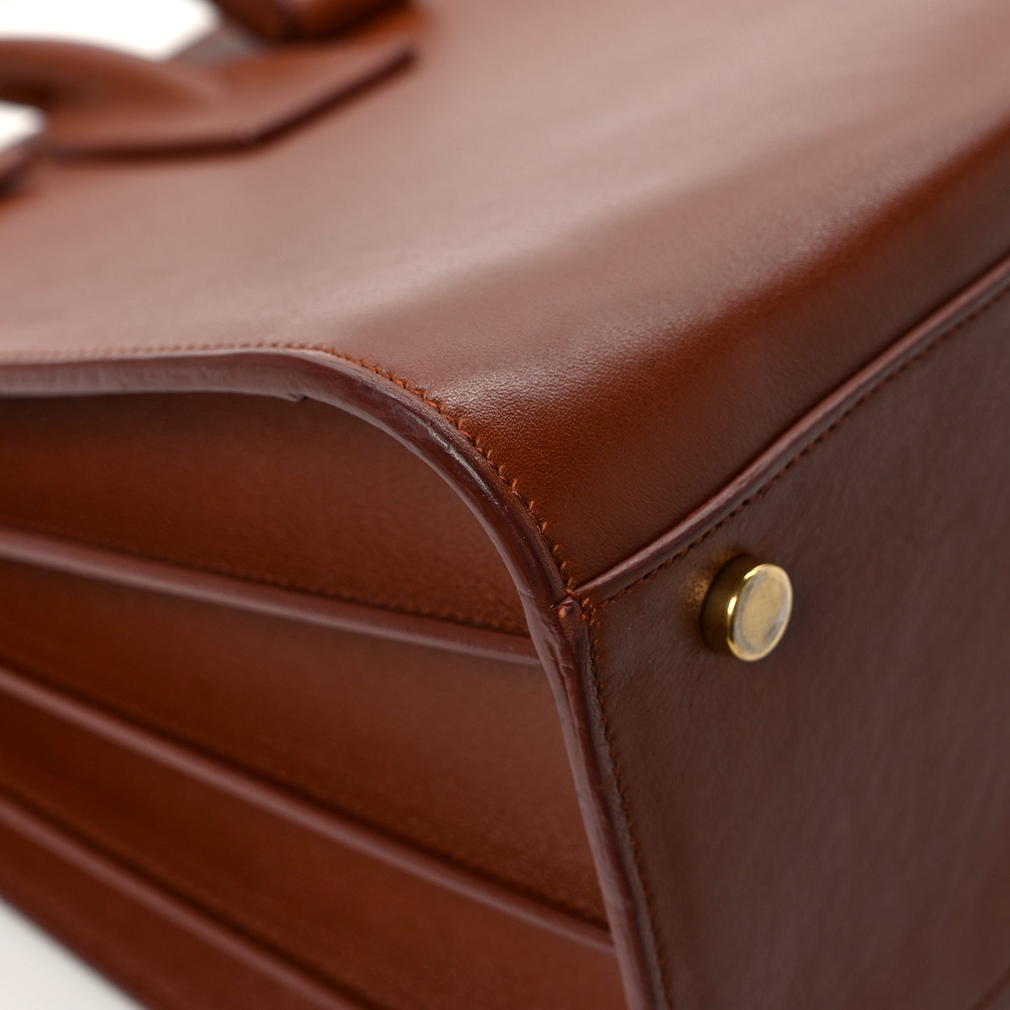 Calfskin Small Sac De Jour Cognac