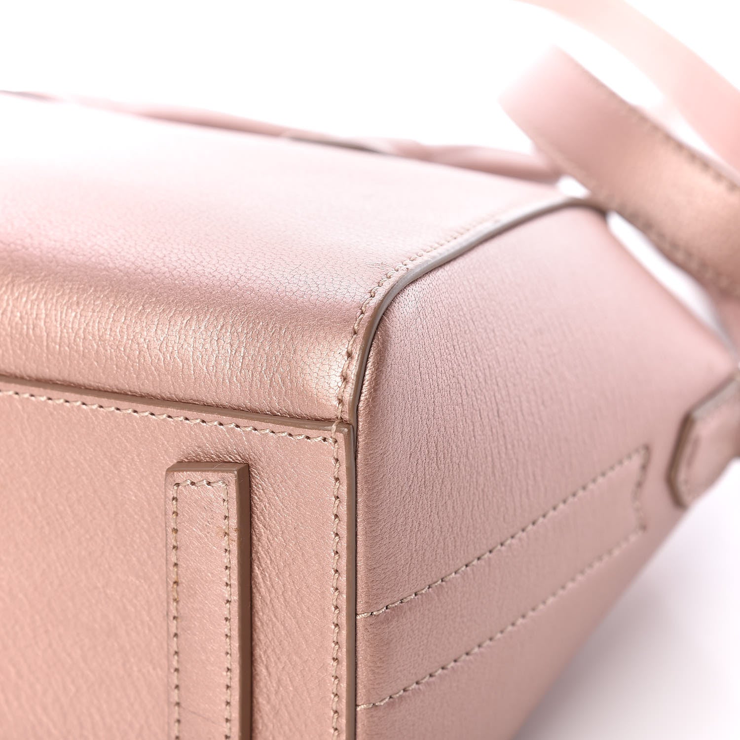 Givenchy Metallic Sugar Goatskin Mini Antigona Light Pink 13 of 15