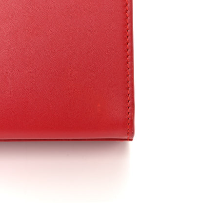 Saint Laurent Smooth Calfskin Medium Classic Monogram Kate Tassel Satchel Lipstick Red 14 of 14