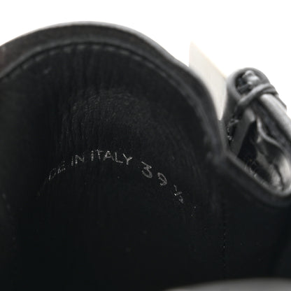 Prada Spazzolato Rois Monolith 55mm Derby Loafers 39.5 Black White 8 of 10