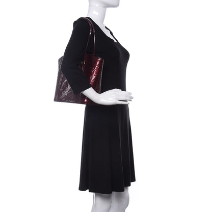 Louis Vuitton Vernis Avalon MM Rouge Fauviste 2 of 8