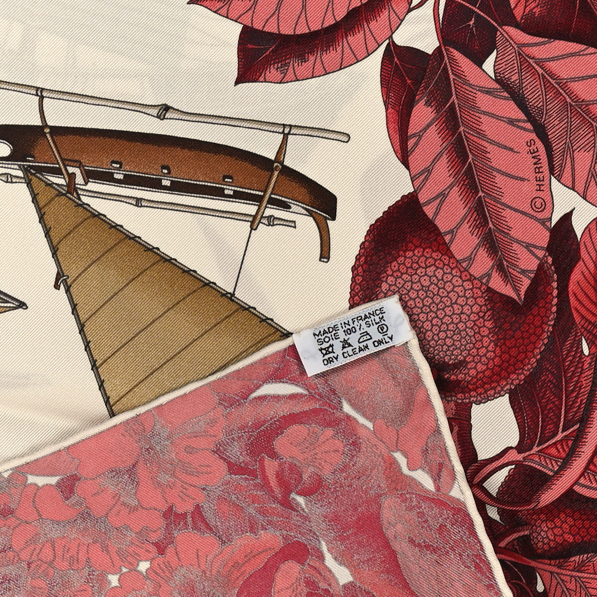 Hermes Silk Tous Les Bateaux Du Monde Scarf 90 2 of 3
