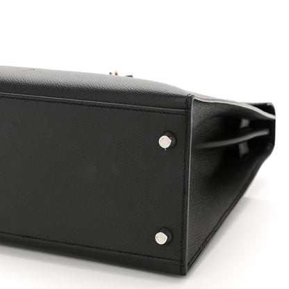 Hermes Epsom Kelly Sellier 32 Black 10 of 13