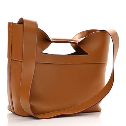 Alexander McQueen Calfskin Small The Bow Bag Tan 4 of 9