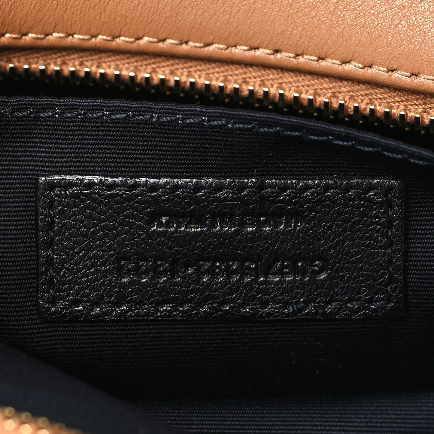 Calfskin Matelasse Monogram Lou Camera Bag Cinnamon