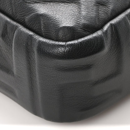 Fendi Nappa FF 1974 Embossed Baguette Black 9 of 9