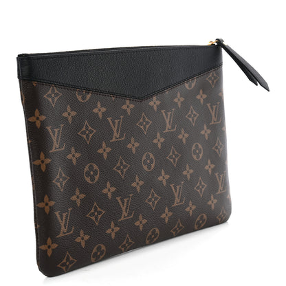Louis Vuitton Monogram Daily Pouch Black 3 of 7
