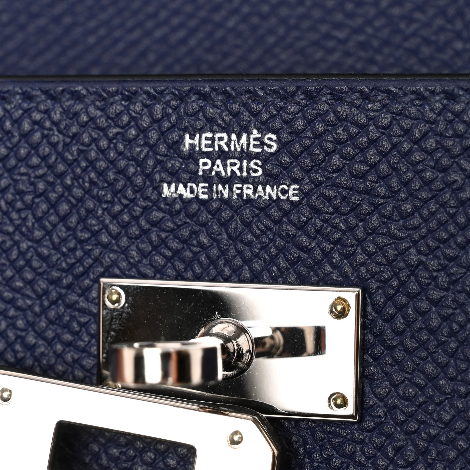 Hermes Epsom Kelly Longue Wallet Bleu Saphir 6 of 9