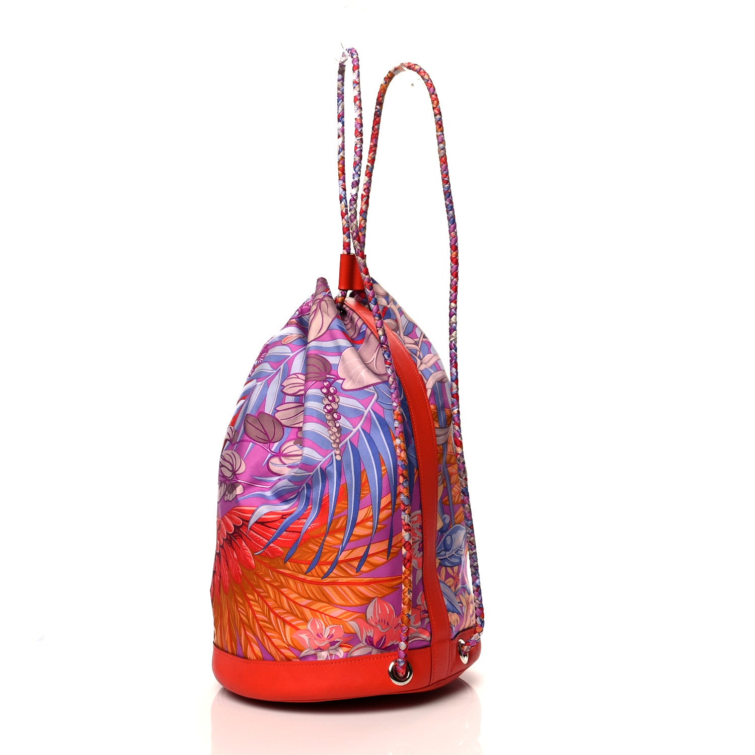 Hermes Silk Swift Flamingo Party Soie Cool Capucine 2 of 10