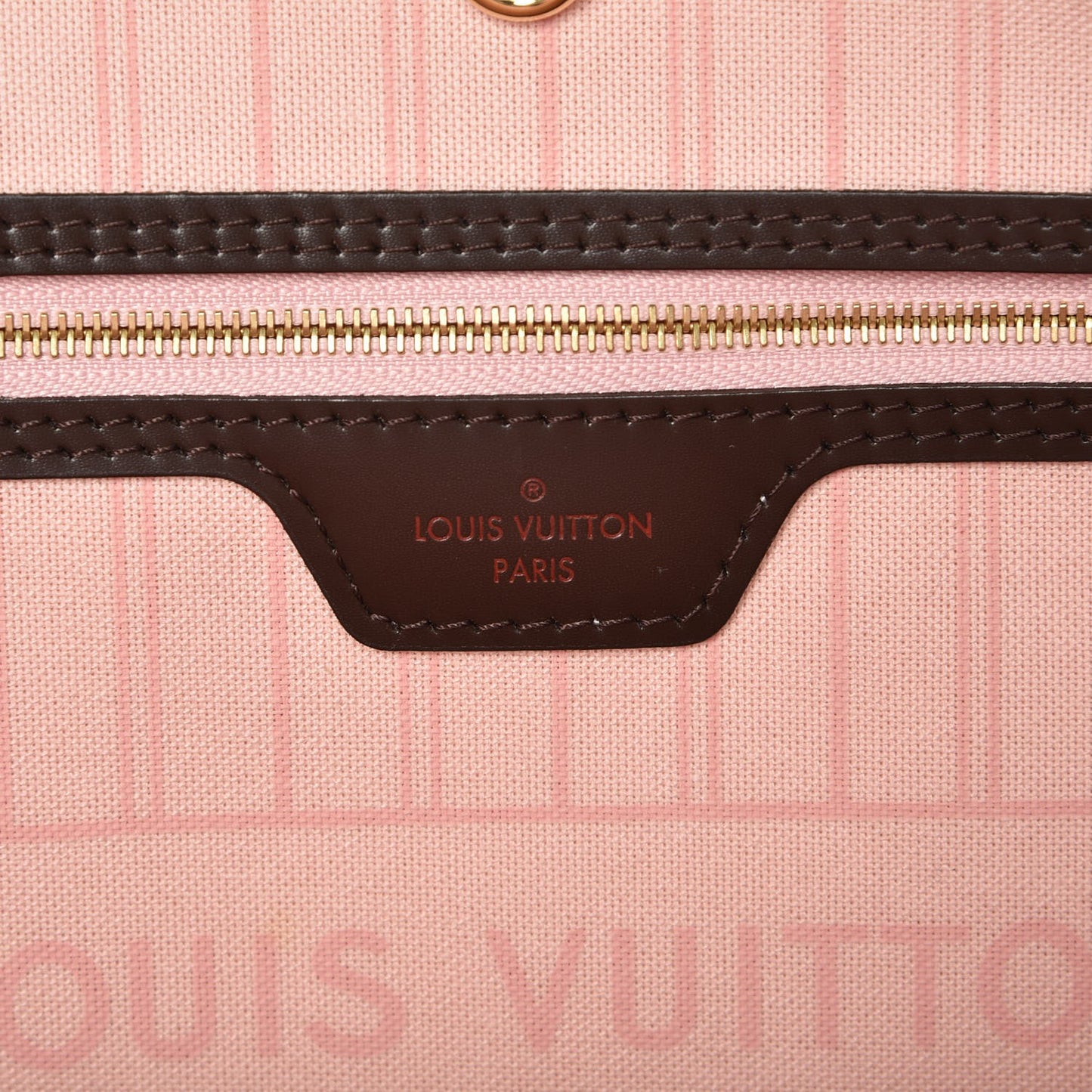 Damier Ebene Neo Neverfull MM Rose Ballerine