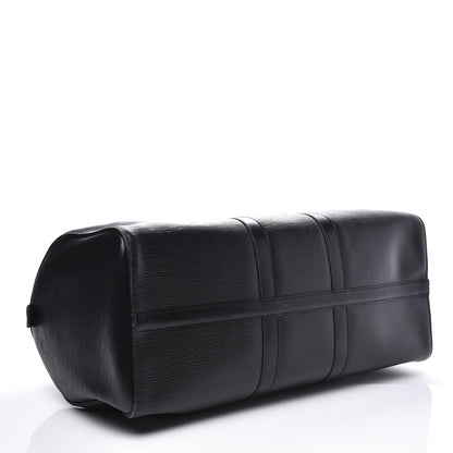 Louis Vuitton Epi Keepall 50 Black 3 of 10