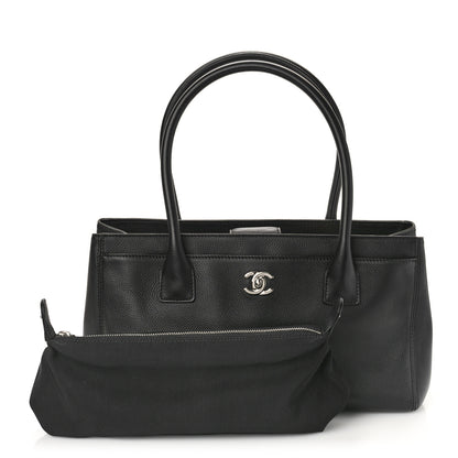Chanel Calfskin Small Cerf Executive Shopper Tote Black 1 of 10
