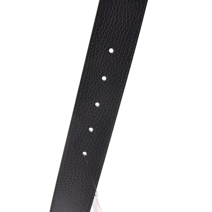 Gucci Dollar Calfskin 1973 Reversible Belt 95 38 Black Mineral Blue 4 of 5