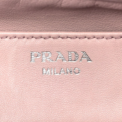 Prada Soft Calf Small Inside Tote Black Mughetto 5 of 9