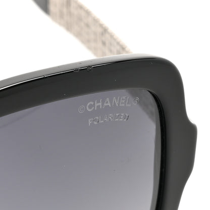 Chanel Square Winter Polarized Sunglasses 5383 Black 7 of 9
